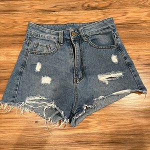 Blue Jean shorts